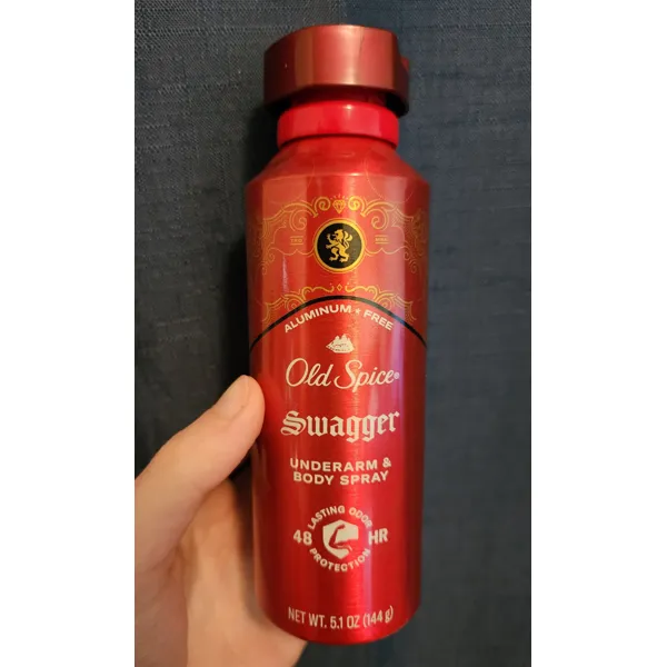 Old Spice Swagger Underarm & Body Spray Aluminum Free
