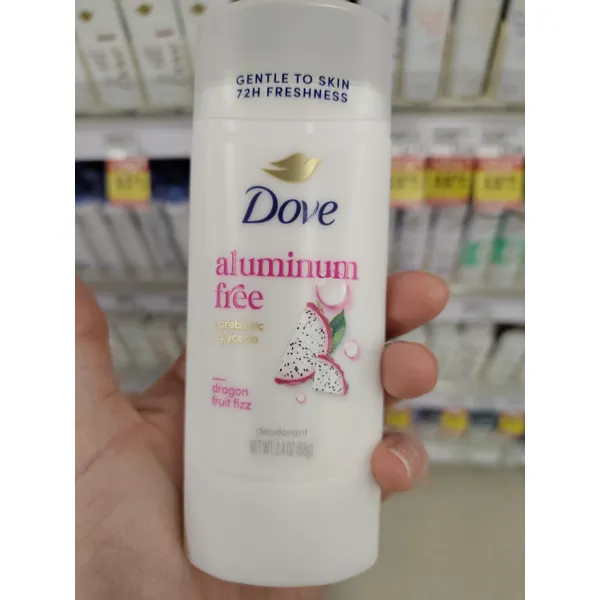 Dove aluminum free