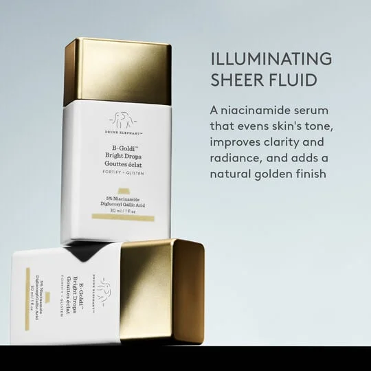 Drunk Elephant B-Goldi Bright Illuminating Drops with 5% Niacinamide