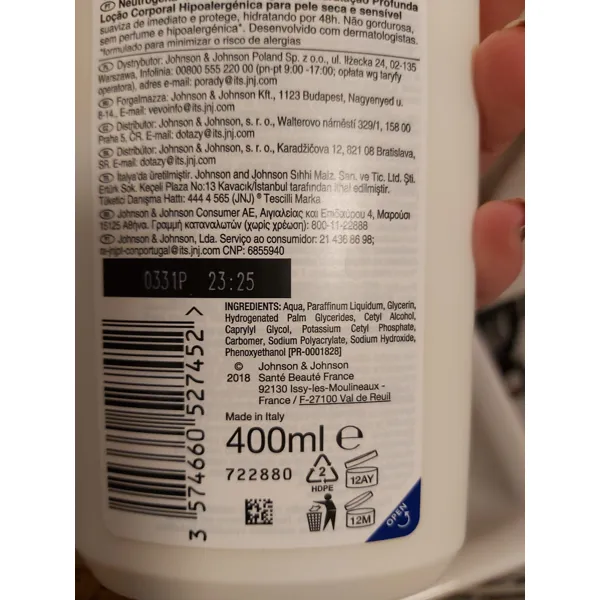 Neutrogena Deep Moisture Body Lotion