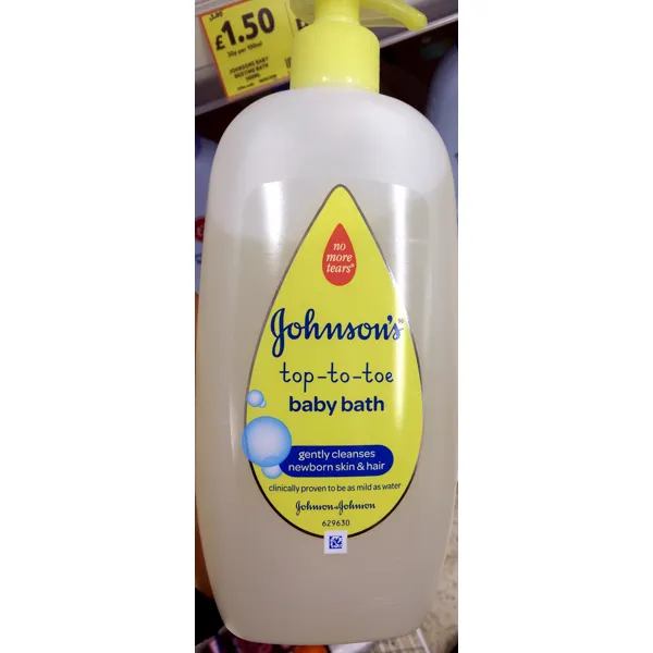 Johnson's Top-to-toe baby bath