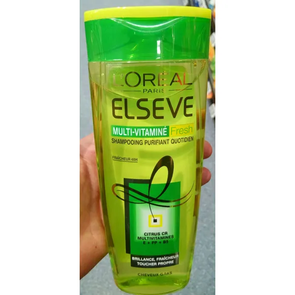 L'Oréal Paris Elvive Multi-Vitamin Fresh Daily Purifying Shampoo