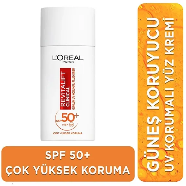 L'Oréal Paris Revitalift Clinical SPF50+ Daily High UV Protection Face Sunscreen Cream