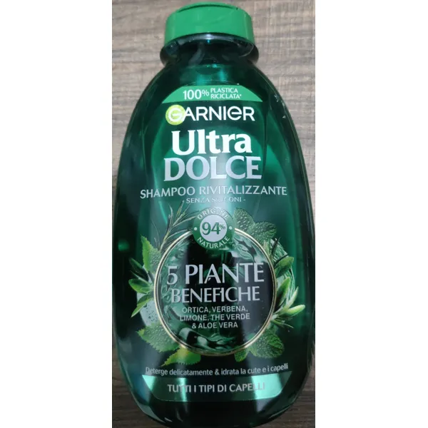 Garnier Ultra Doux Revitalizing 5 Plants Shampoo