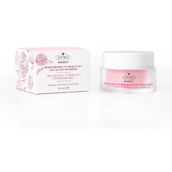 Otacı Rose Face & Neck Cream for Dry Skin