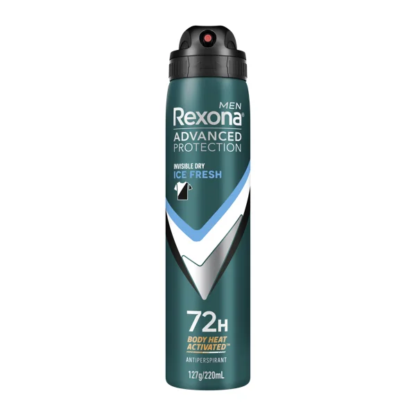 Rexona Rexona Men Advanced 72hr Deodorant Aerosol Ice Fresh