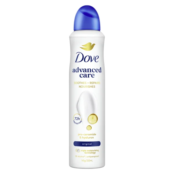 Dove Dove Women Deodorant Advanced 72hr Aerosol Original