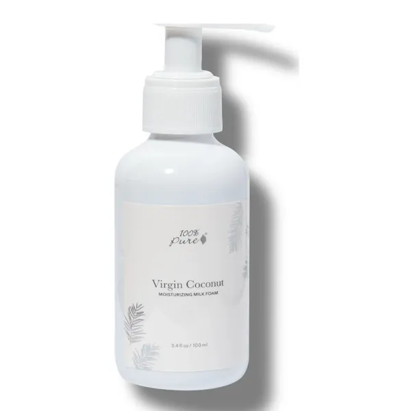 100% Pure Virgin Coconut Moisturizing Milk Foam