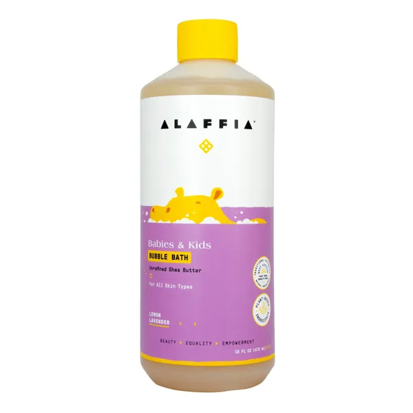 Alaffia Kids Bubble Bath Lemon Lavender
