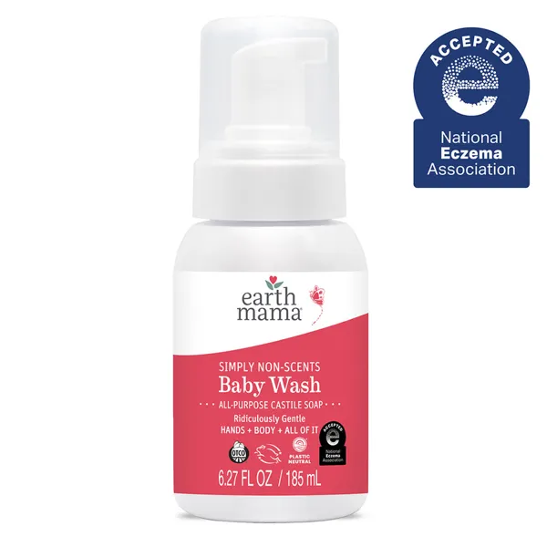 Earth Mama Organics Simply Non-Scents Castile Baby Wash