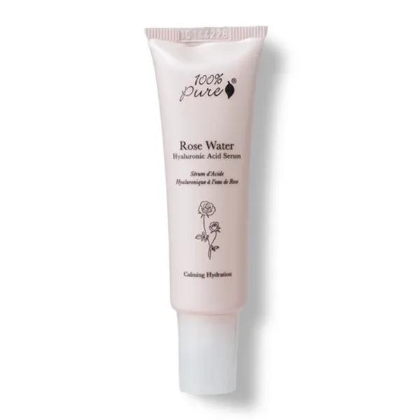 100% Pure Rose Water Hyaluronic Acid Serum