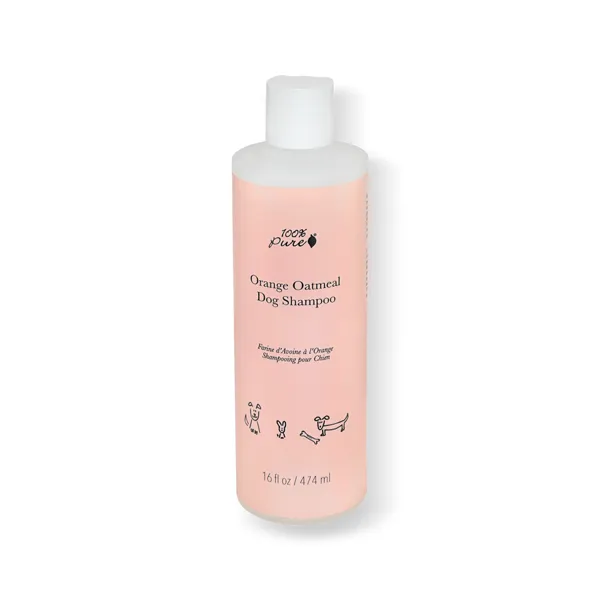 100% Pure Orange Oatmeal Dog Shampoo
