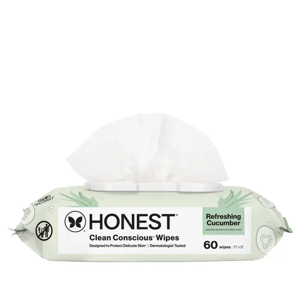 The Honest Company Scented Wipes, Hydrate + Cleanse