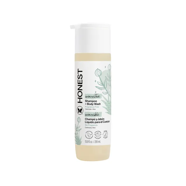 The Honest Company Shampoo + Body Wash, Sensitive