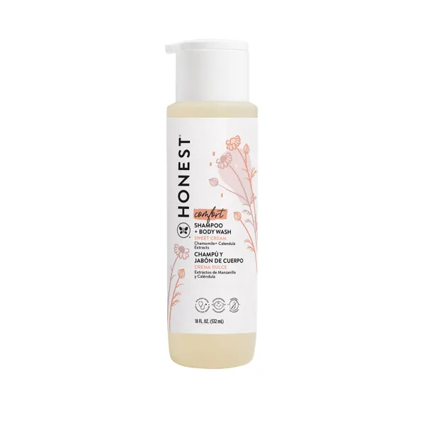 The Honest Company Shampoo + Body Wash, Value Size, Comfort