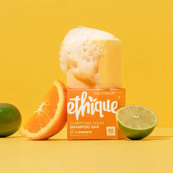 Ethique Clarifying Shampoo Bar for Oily Scalp and Hair: St ClementsTM