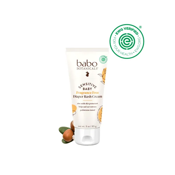 Babo Botanicals Sensitive Baby Zinc Diaper Rash Cream