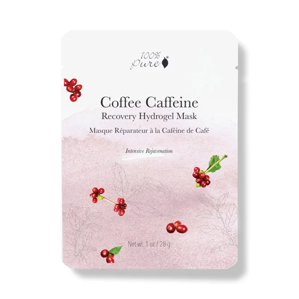 100% Pure Coffee Caffeine Recovery Hydrogel Mask