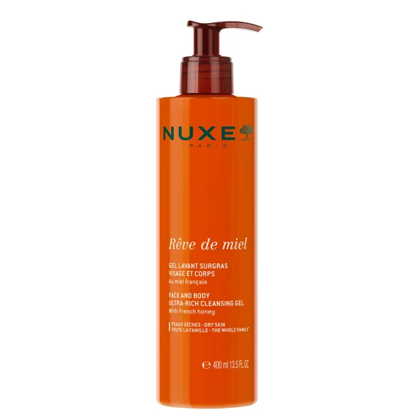 Nuxe Face and body ultra-rich cleansing gel